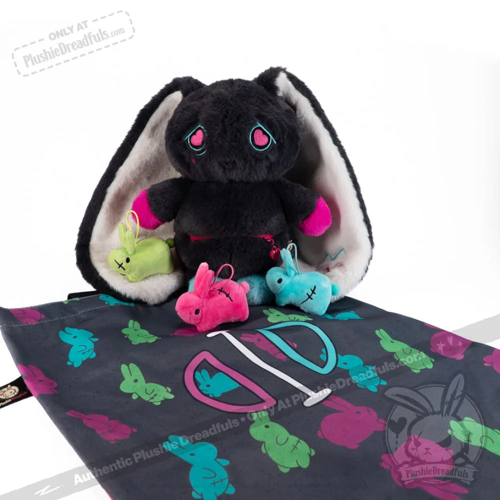 Plushie Dreadfuls - Buns in a Bun Pregnant Rabbit - Plush Stuffed Animal - Image 3