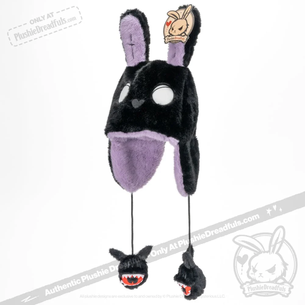 Scoodie Dreadful - Sleep Paralysis Rabbit Ear Flap Hat - Image 10