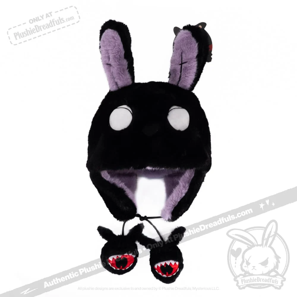 Scoodie Dreadful - Sleep Paralysis Rabbit Ear Flap Hat - Image 13