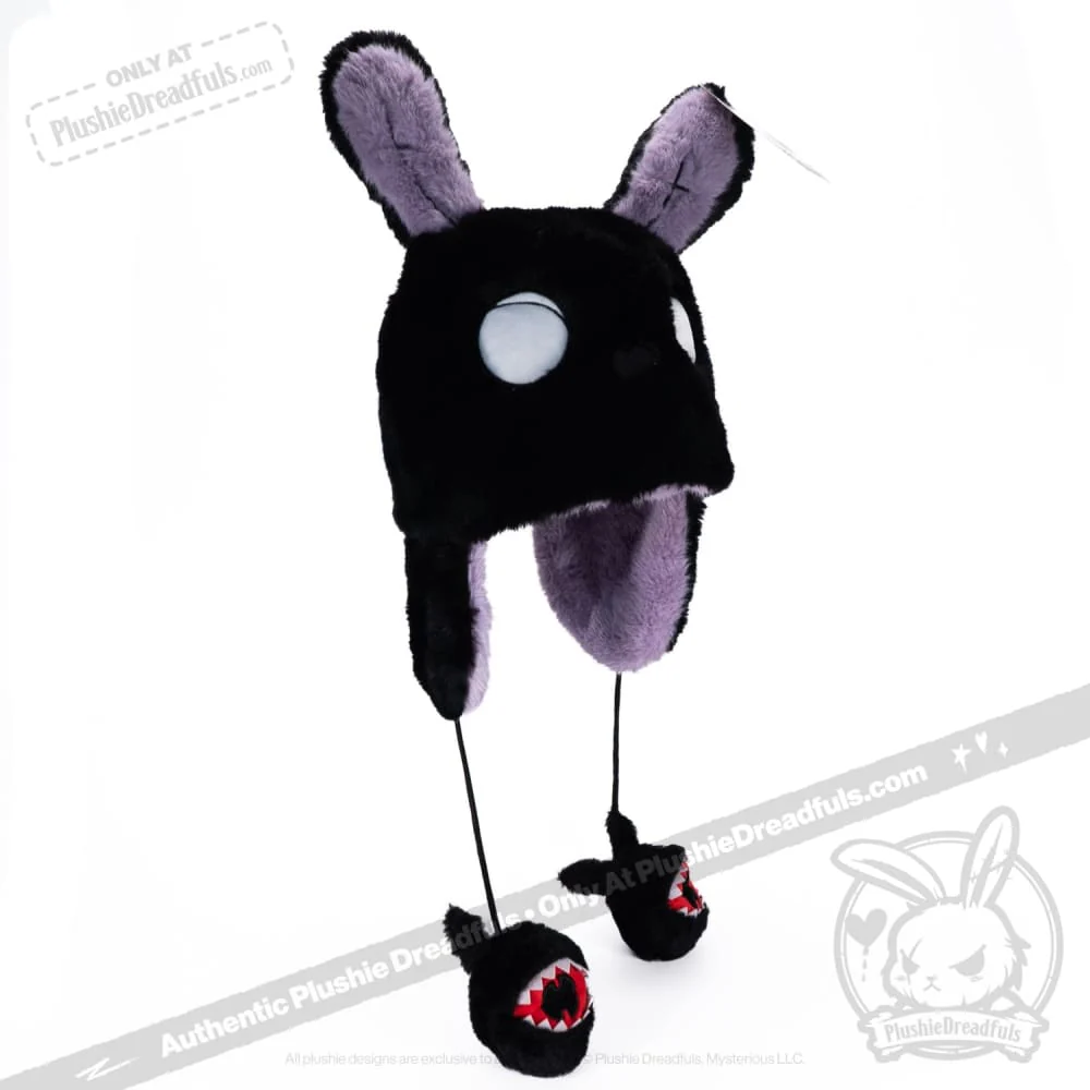 Scoodie Dreadful - Sleep Paralysis Rabbit Ear Flap Hat - Image 15