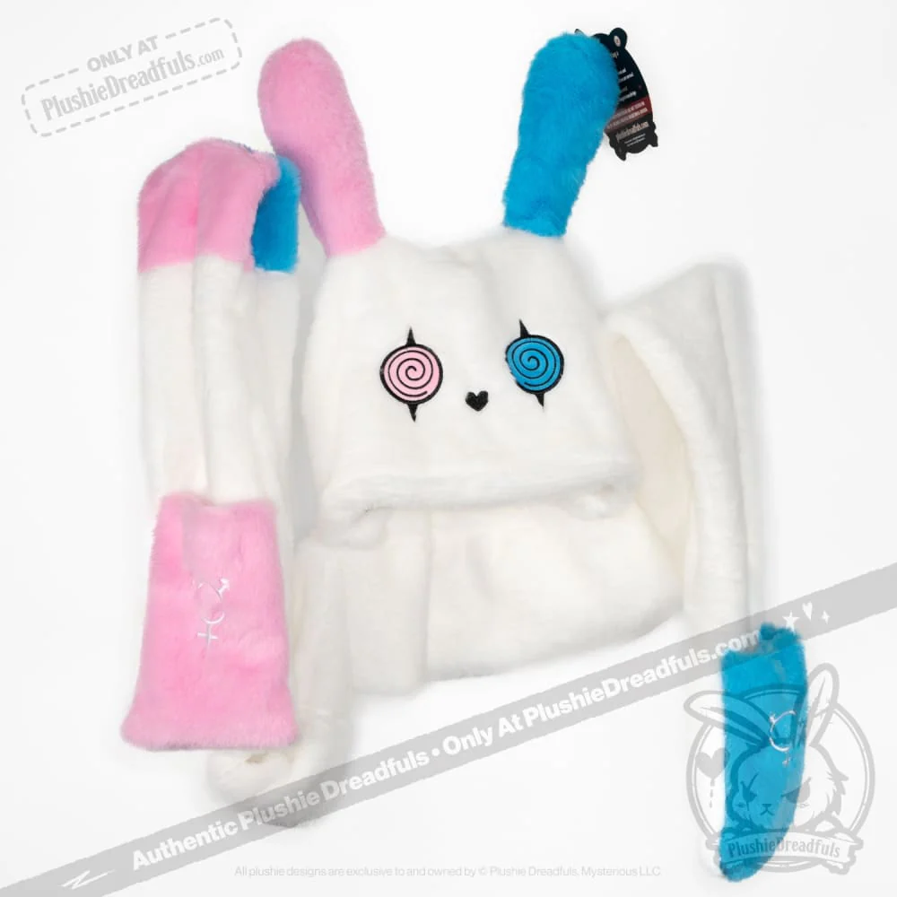 Scoodie Dreadful - Gender Dysphoria Rabbit Scarf Hoodie - Image 10