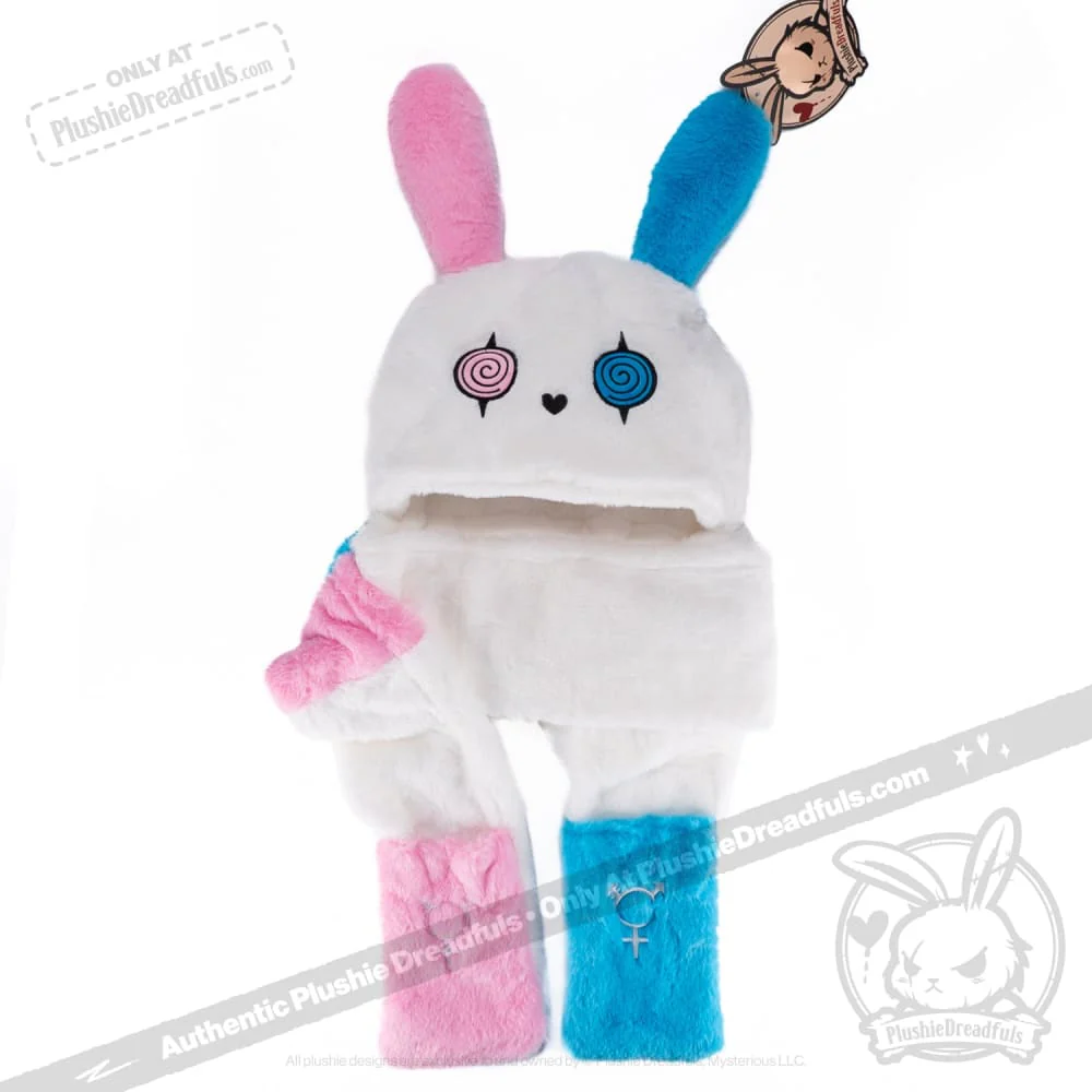 Scoodie Dreadful - Gender Dysphoria Rabbit Scarf Hoodie - Image 11