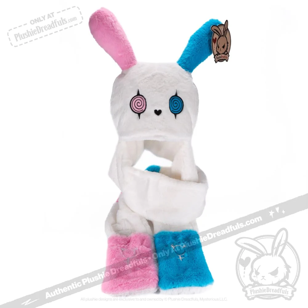 Scoodie Dreadful - Gender Dysphoria Rabbit Scarf Hoodie - Image 12