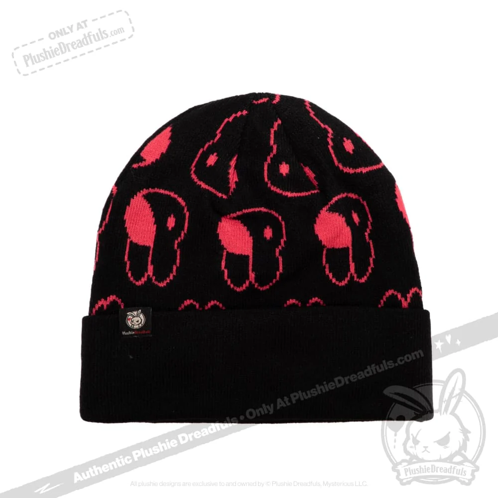 Dreadfully Reversible Beanie - Love Rabbit - Image 3