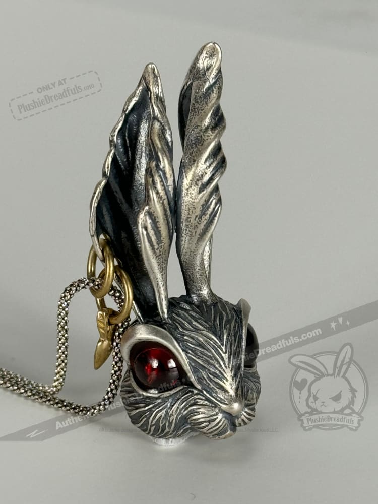 Follow Me Silver Rabbit Necklace - Image 4