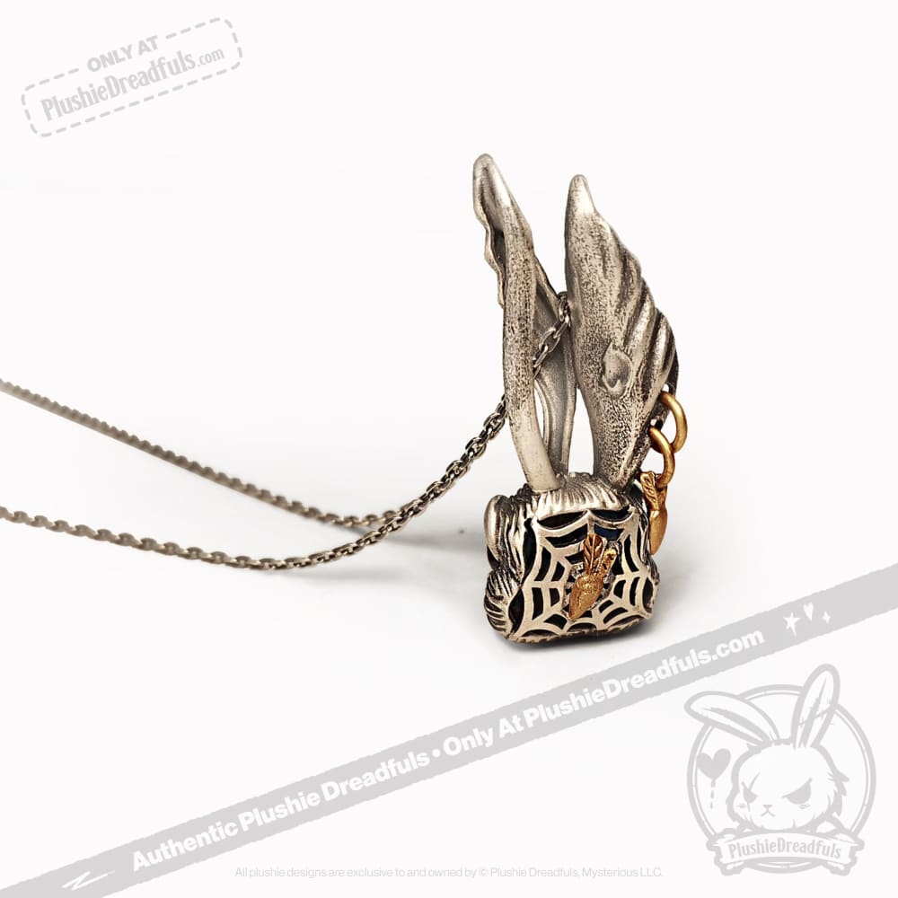 Follow Me Silver Rabbit Necklace - Image 5