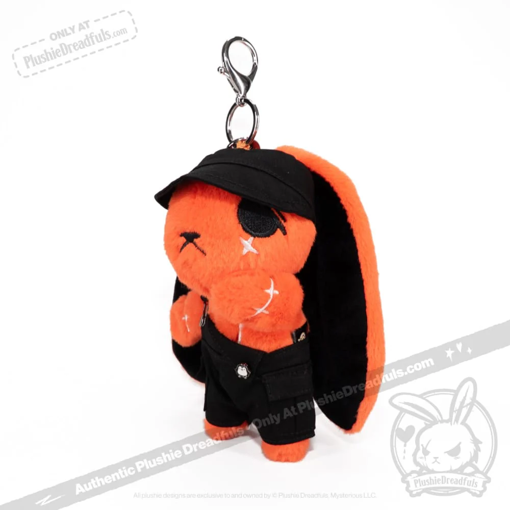 Mini Plush Outfit - Black off the Shoulder Overalls - Image 3