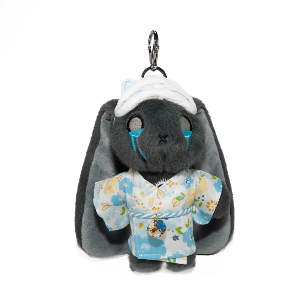 Mini Plush Outfit -Blue Kitty Kimono