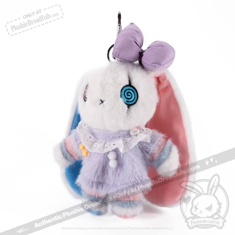 Mini Plush Outfit - Fuzzy Purple Dress - Image 3