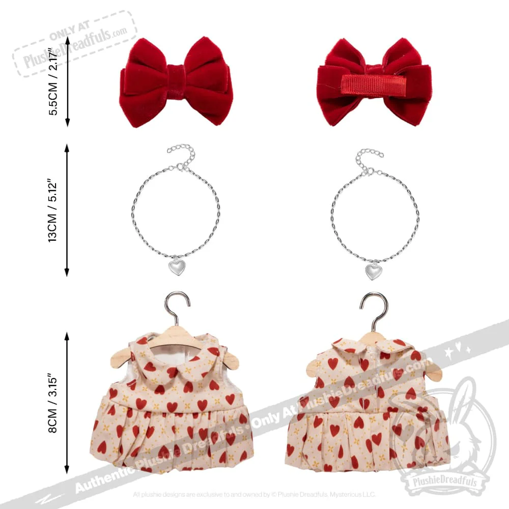 Mini Plush Outfit - Lil Queen of Heart Dress - Image 4