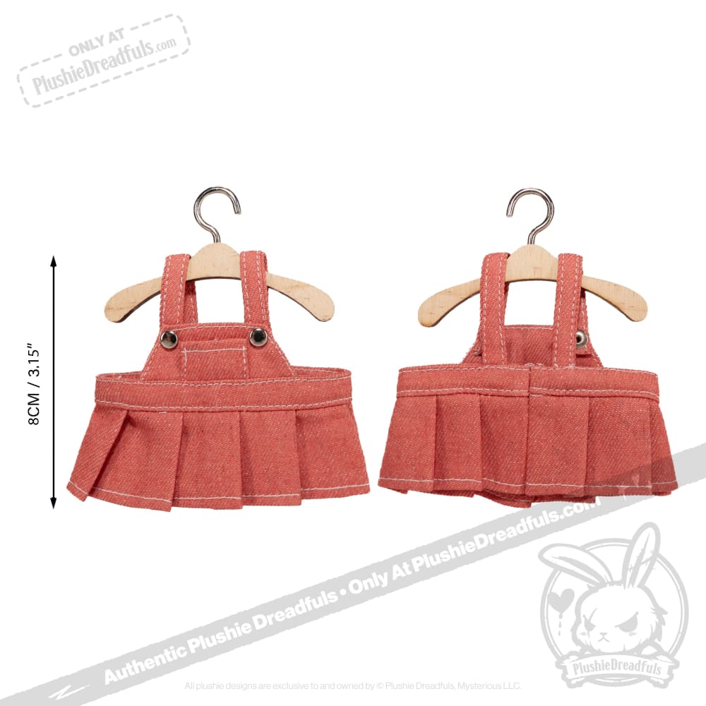 Mini Plush Outfit - Sherbet Overall Skirt - Image 10