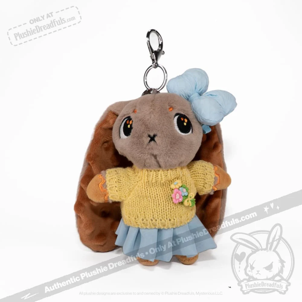 Mini Plush Outfit - Summer Nights Flower Sweater Ensemble - Image 4