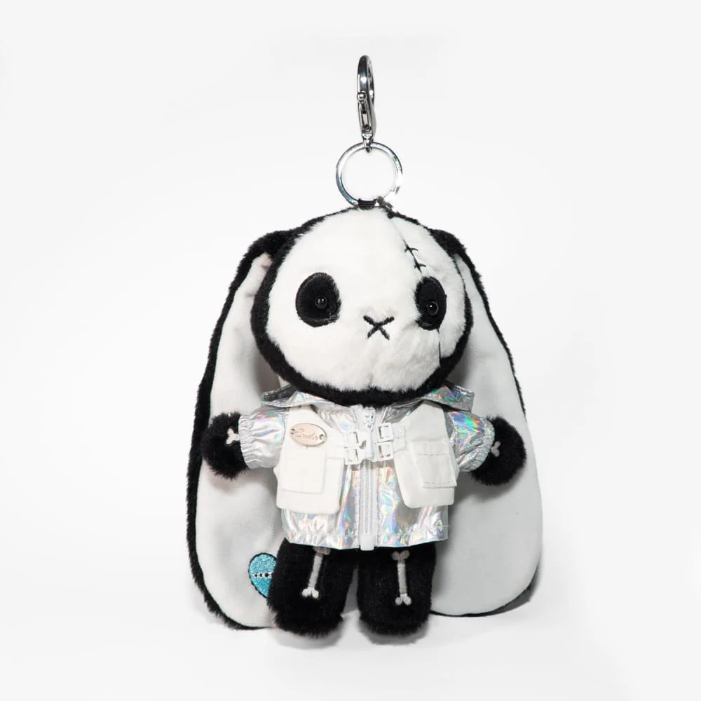 Mini Plush Outfit - Silver Jacket