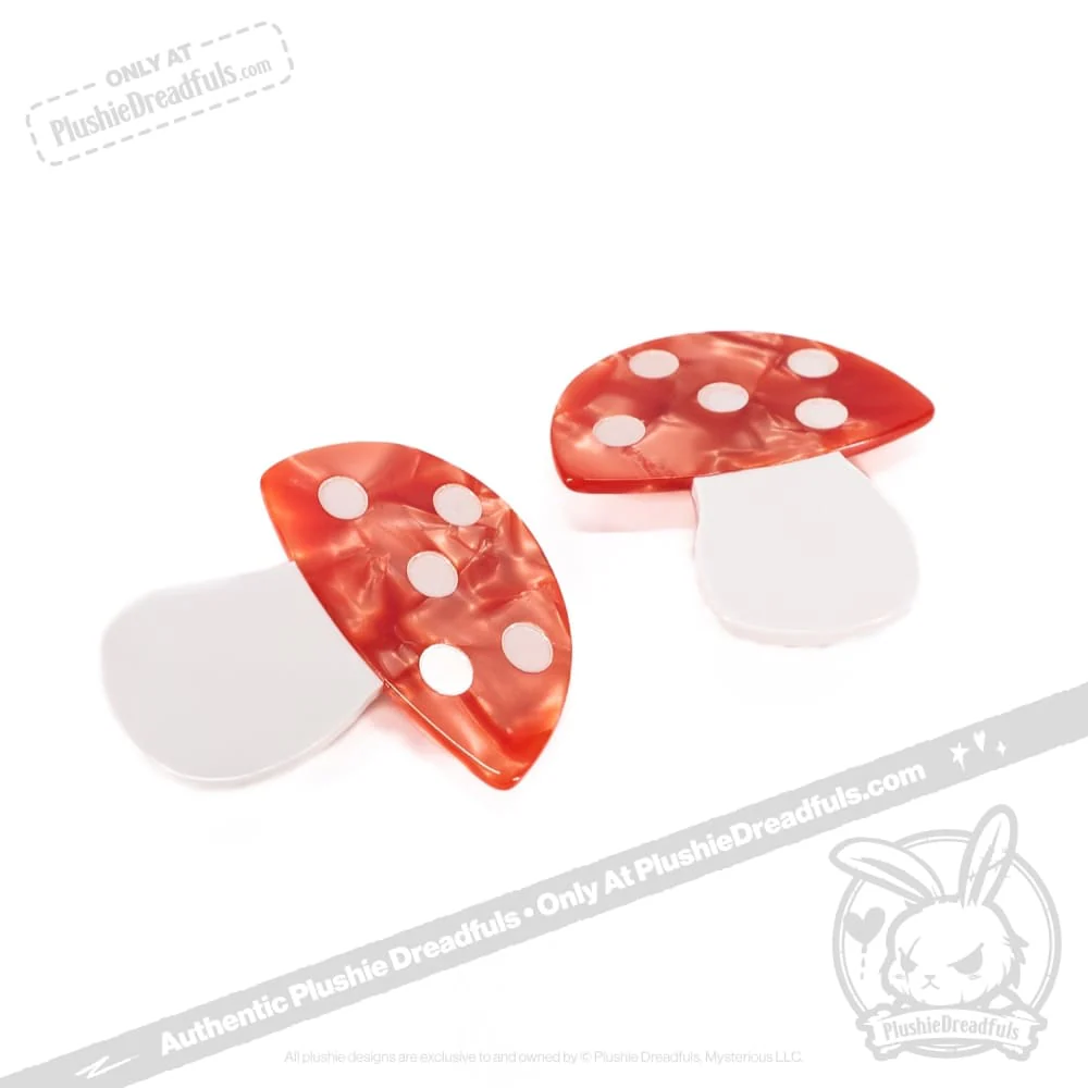 Mushroom Hair Clips - Image 11