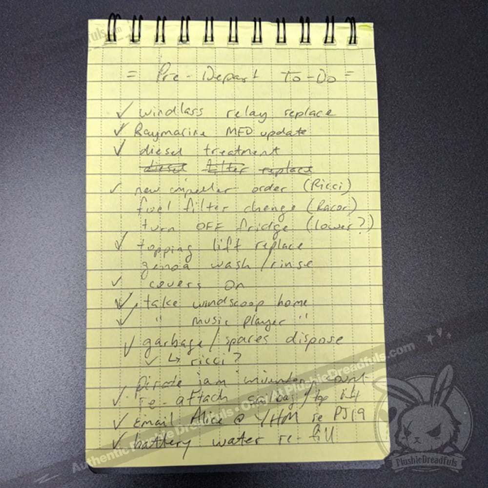 Pirate Jam Waterproof Notepad (x5) - Image 3