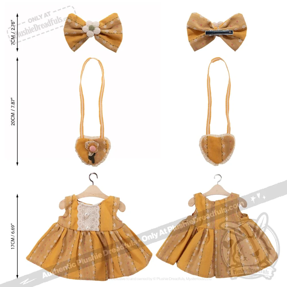 Plush Outfit - Marigold Wonder Dress - Image 3