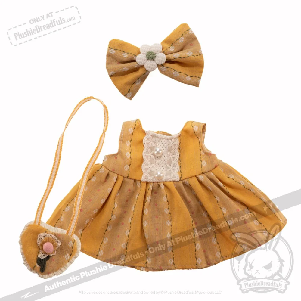 Plush Outfit - Marigold Wonder Dress - Image 4
