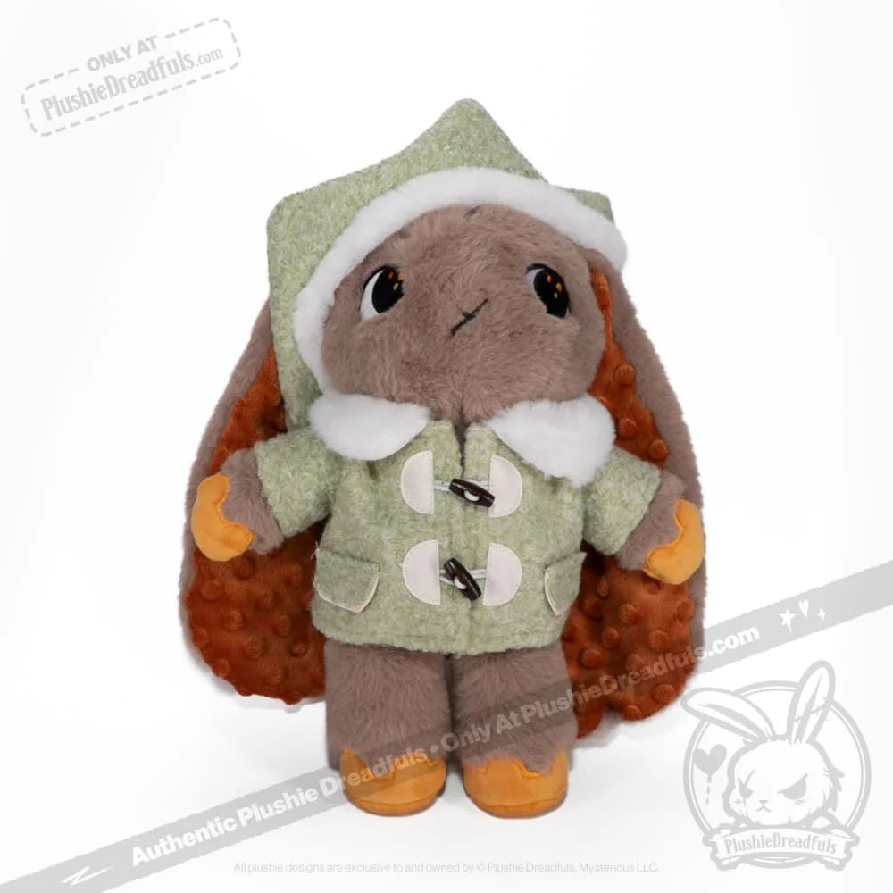 Plush Outfit -Olive Parka - Image 2