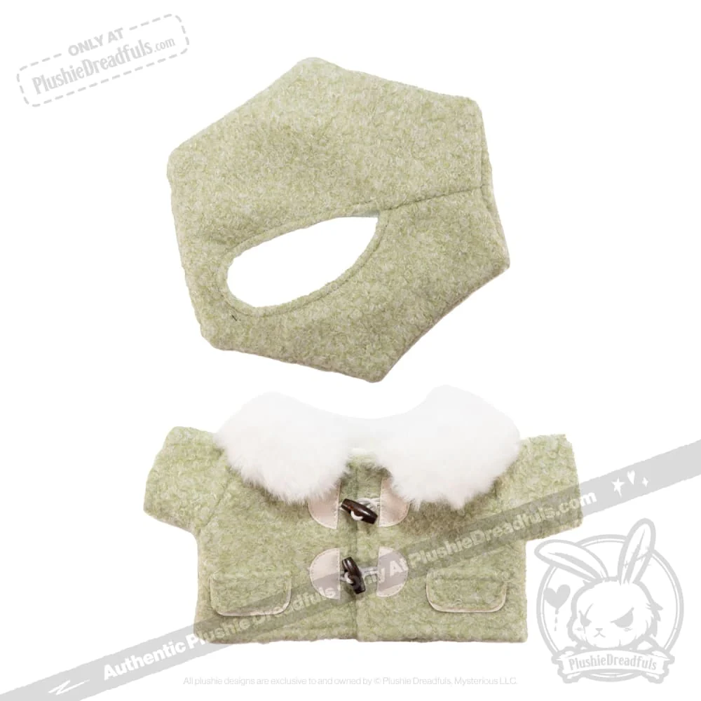Plush Outfit -Olive Parka - Image 3