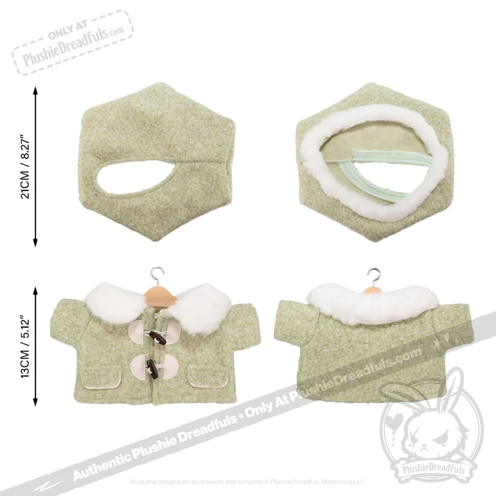 Plush Outfit -Olive Parka - Image 4