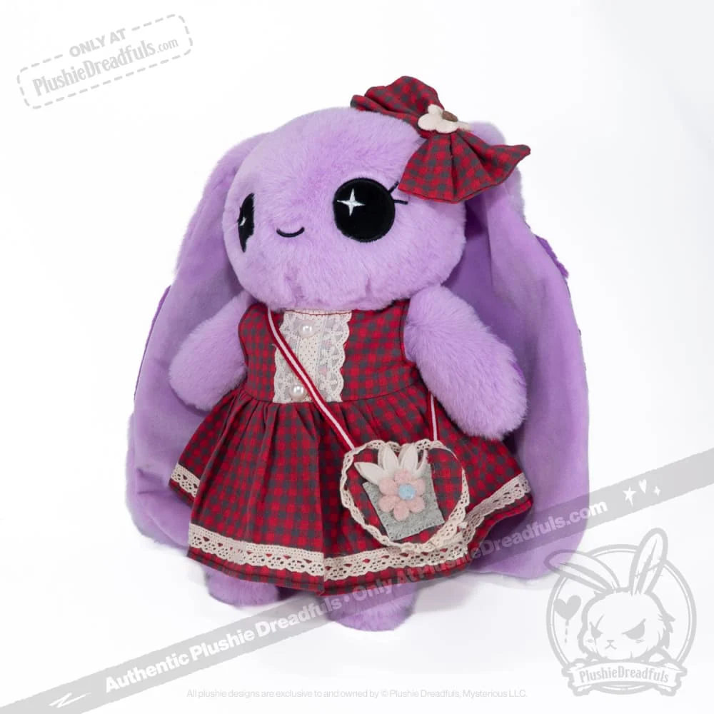 Plush Outfit -Red Hopscotch Dress - Image 4