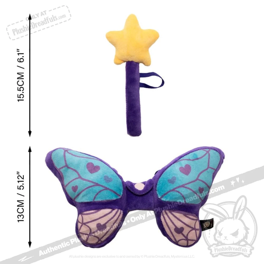 Dreadful Disguises - Sweet Purple Butterfly Wings - Image 2