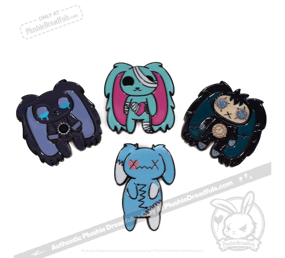 Plushie Dreadfuls - 2 inch Enamel Pin - Image 14
