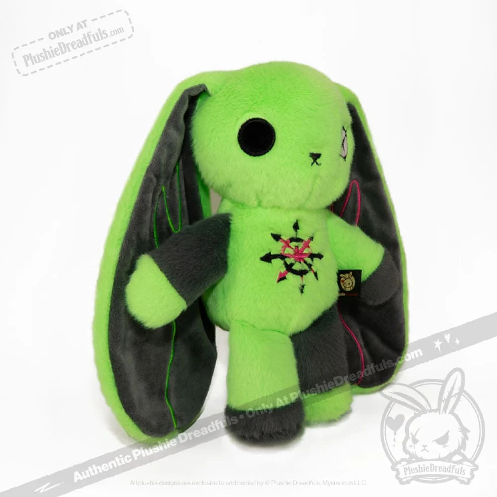 Plushie Dreadfuls - ADHD Rabbit Extra Chaos Edition- Plush Stuffed Animal - Image 12