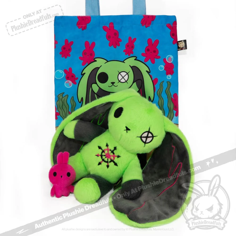 Plushie Dreadfuls - ADHD Rabbit Extra Chaos Edition- Plush Stuffed Animal - Image 18