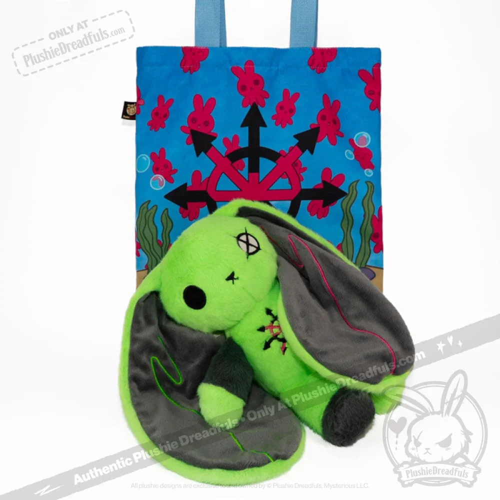 Plushie Dreadfuls - ADHD Rabbit Extra Chaos Edition- Plush Stuffed Animal - Image 21
