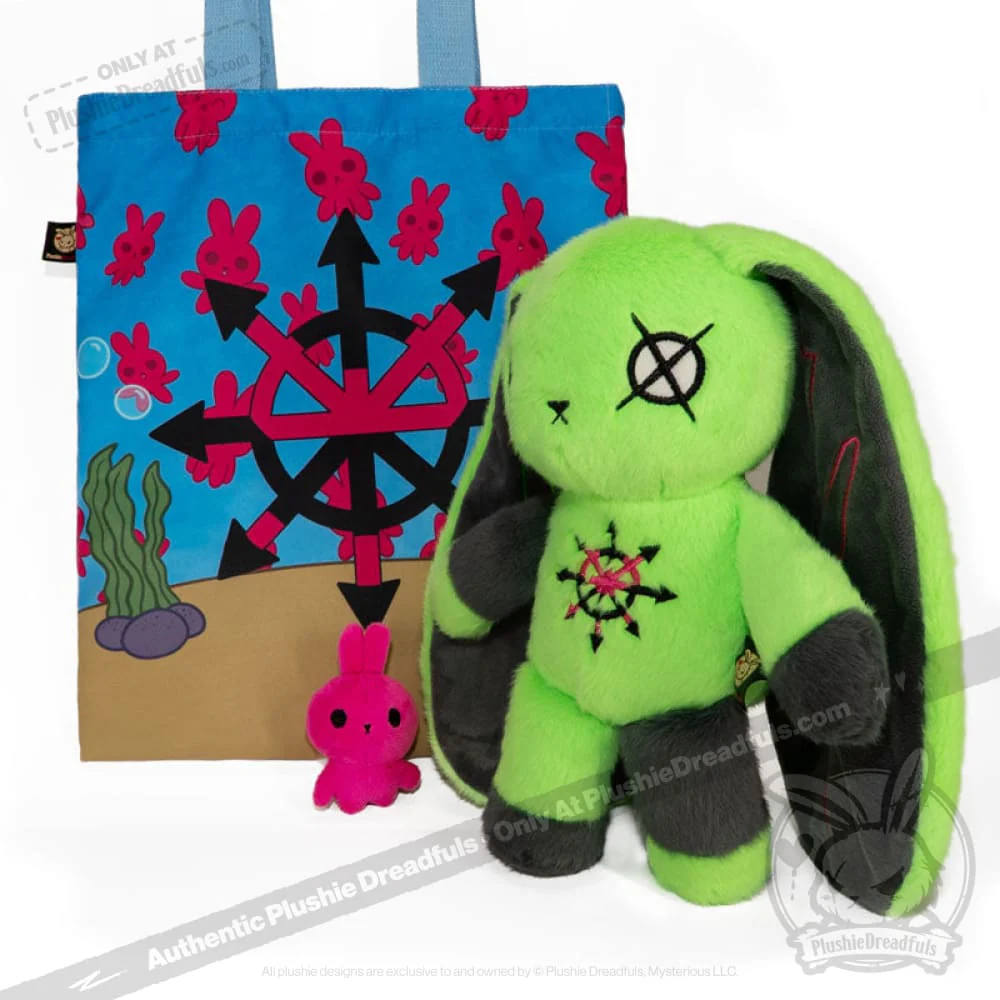 Plushie Dreadfuls - ADHD Rabbit Extra Chaos Edition- Plush Stuffed Animal - Image 22