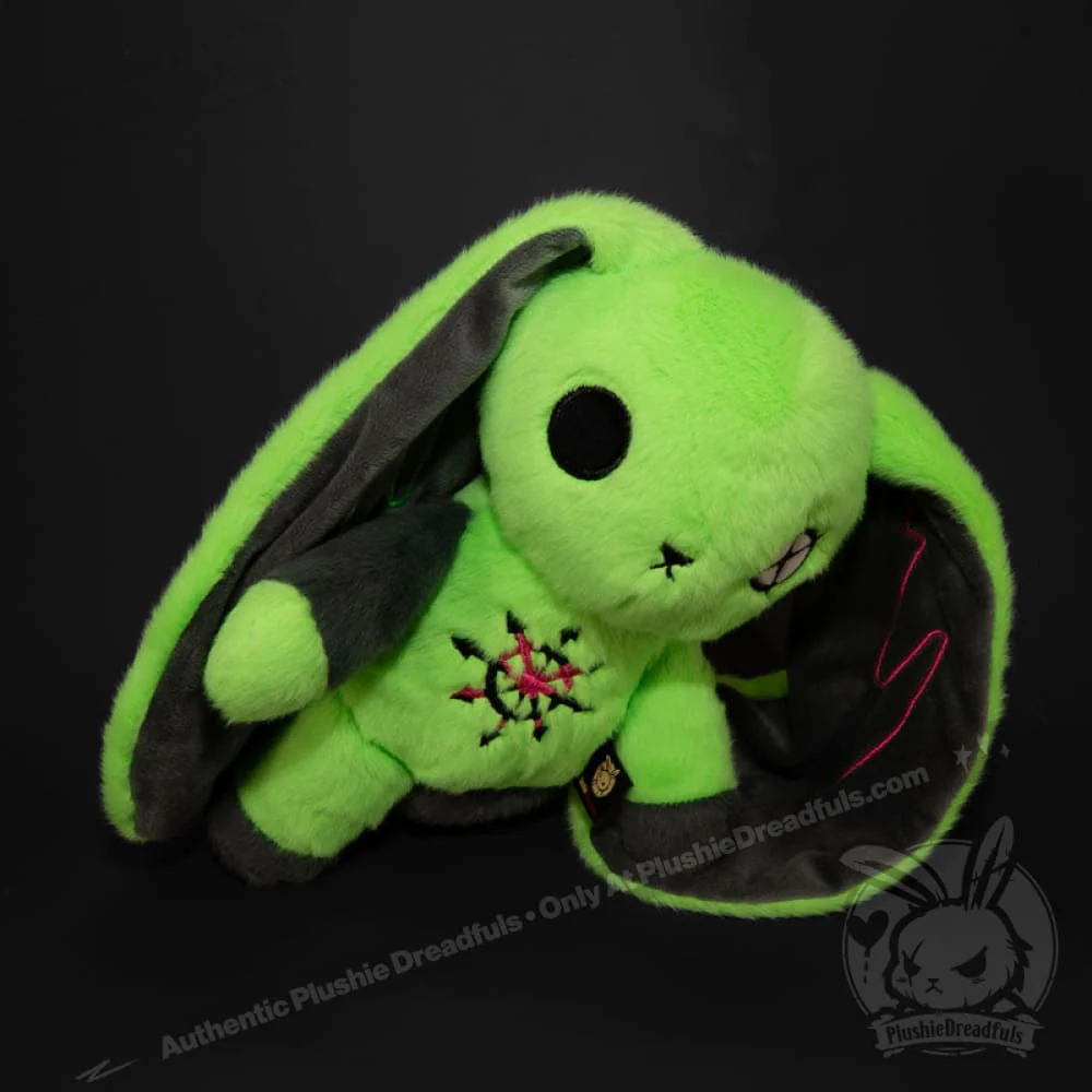 Plushie Dreadfuls - ADHD Rabbit Extra Chaos Edition- Plush Stuffed Animal - Image 25
