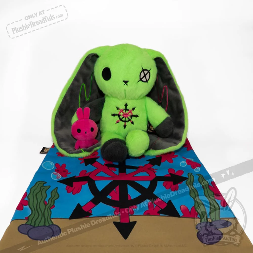 Plushie Dreadfuls - ADHD Rabbit Extra Chaos Edition- Plush Stuffed Animal - Image 26