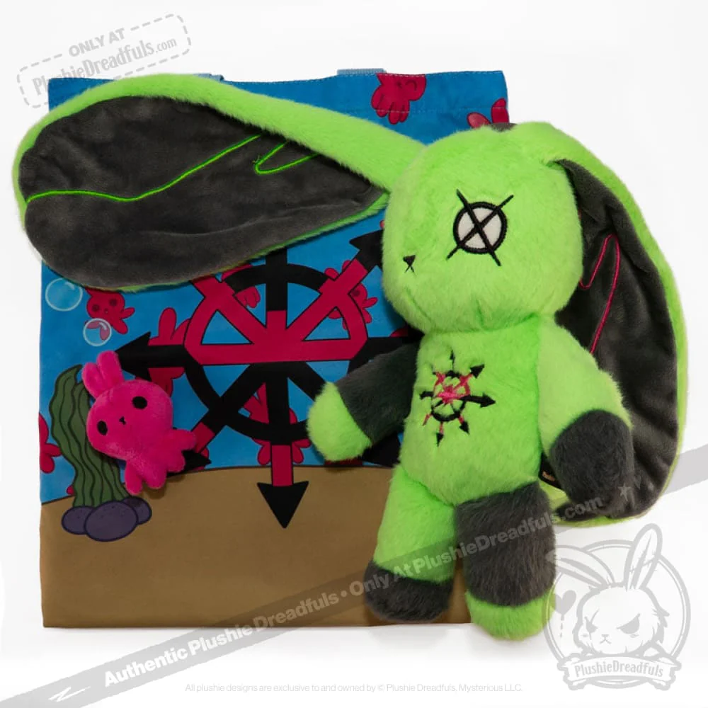 Plushie Dreadfuls - ADHD Rabbit Extra Chaos Edition- Plush Stuffed Animal - Image 27