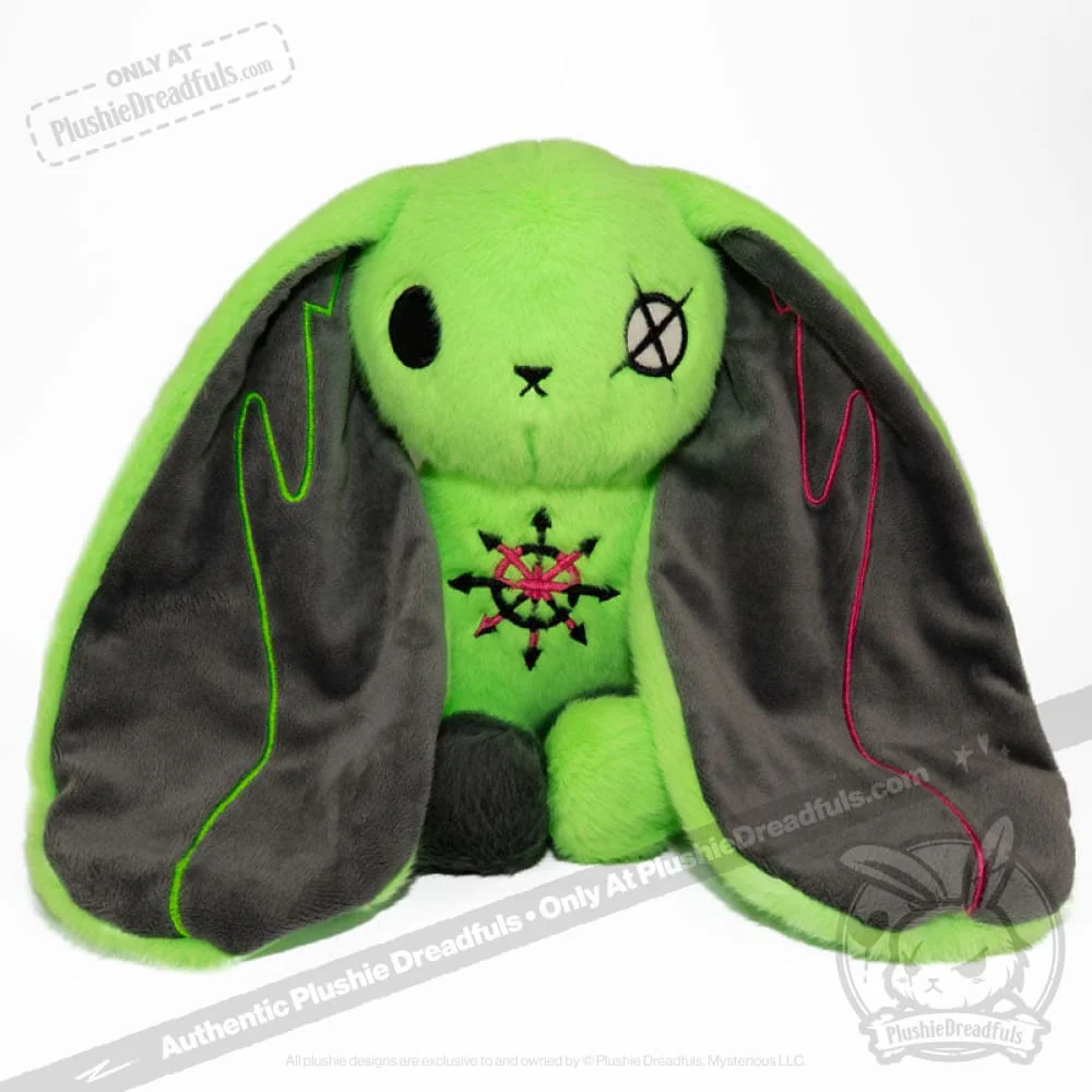 Plushie Dreadfuls - ADHD Rabbit Extra Chaos Edition- Plush Stuffed Animal - Image 32