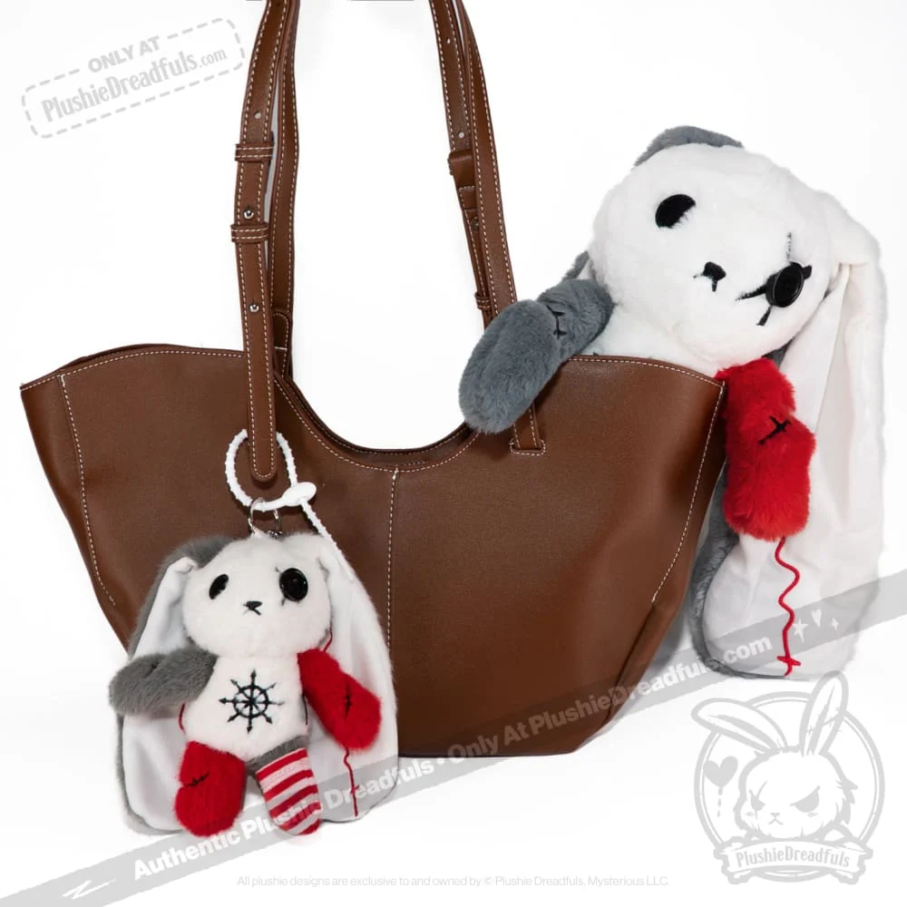 Plushie Dreadfuls -ADHD Rabbit Plush Keychain Accessory - Image 8
