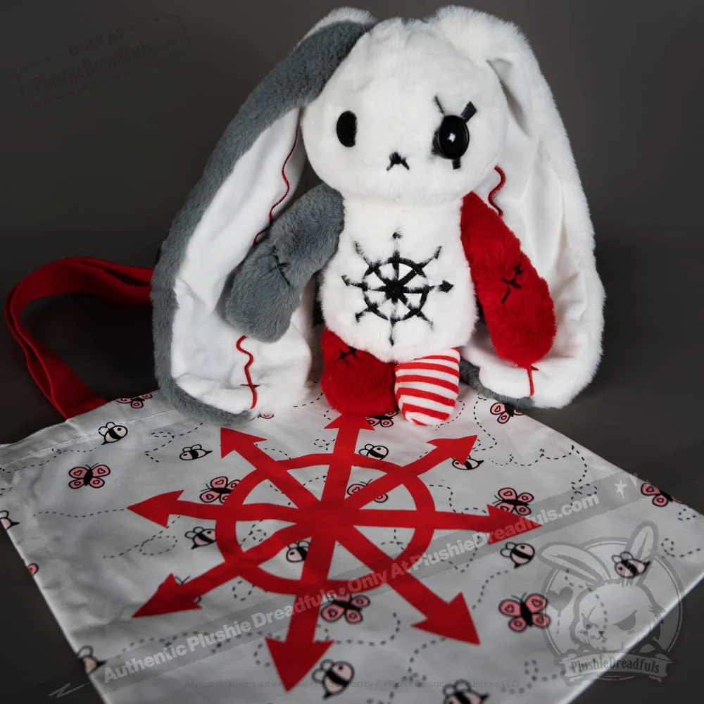 Plushie Dreadfuls - ADHD Rabbit - Plush Stuffed Animal - Image 4
