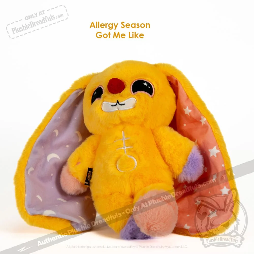 Plushie Dreadfuls - Allergy Rabbit - Plush Stuffed Animal - Image 29