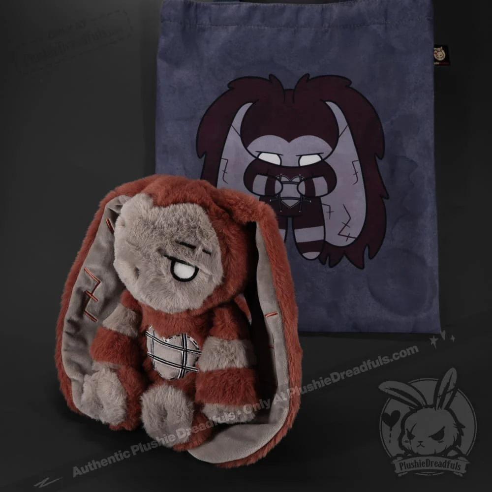 Plushie Dreadfuls - Antisocial Personality Disorder Rabbit V2 - Plush Stuffed Animal - Image 10