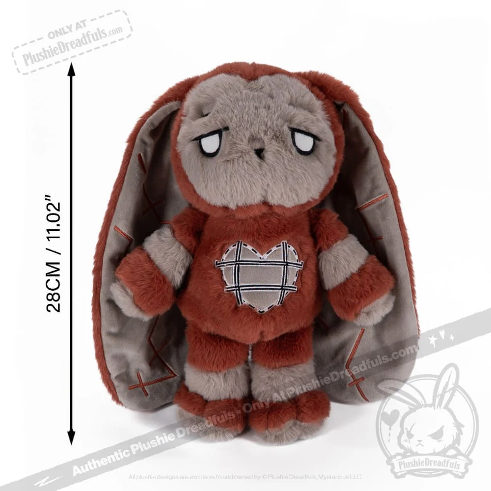 Plushie Dreadfuls - Antisocial Personality Disorder Rabbit V2 - Plush Stuffed Animal - Image 11