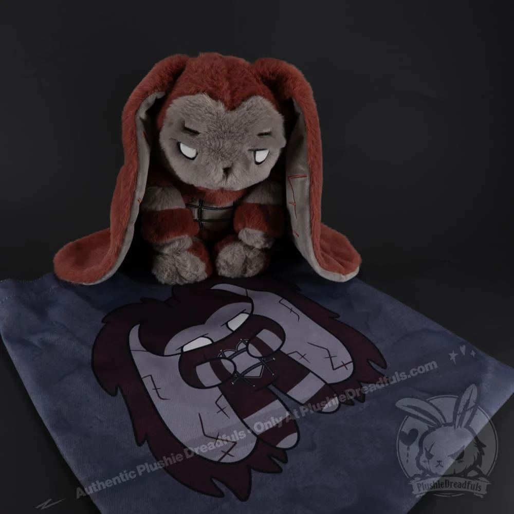 Plushie Dreadfuls - Antisocial Personality Disorder Rabbit V2 - Plush Stuffed Animal - Image 14