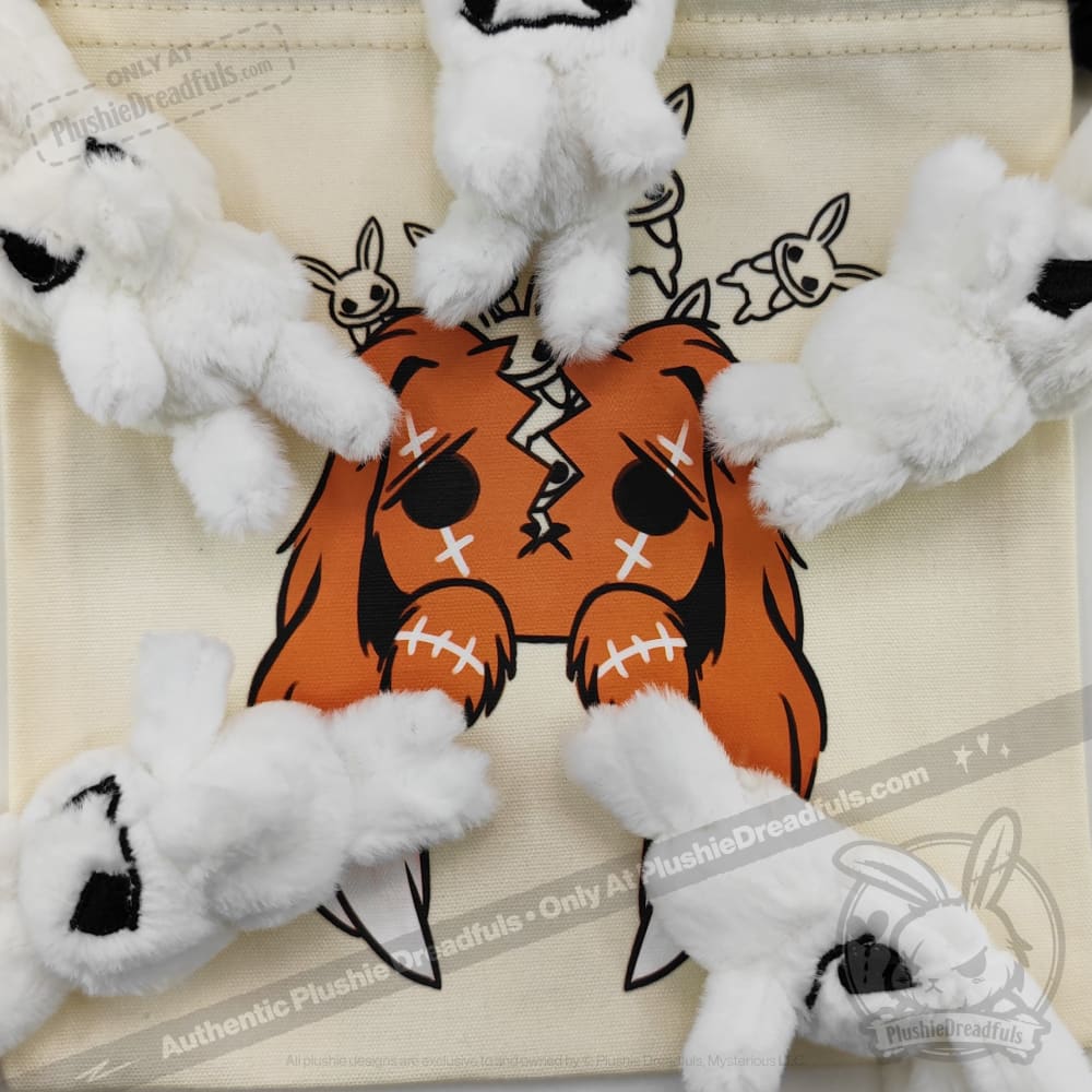 Plushie Dreadfuls - Mini Worry Bunnies (Set of 5) - Plush Stuffed Animal - Image 3