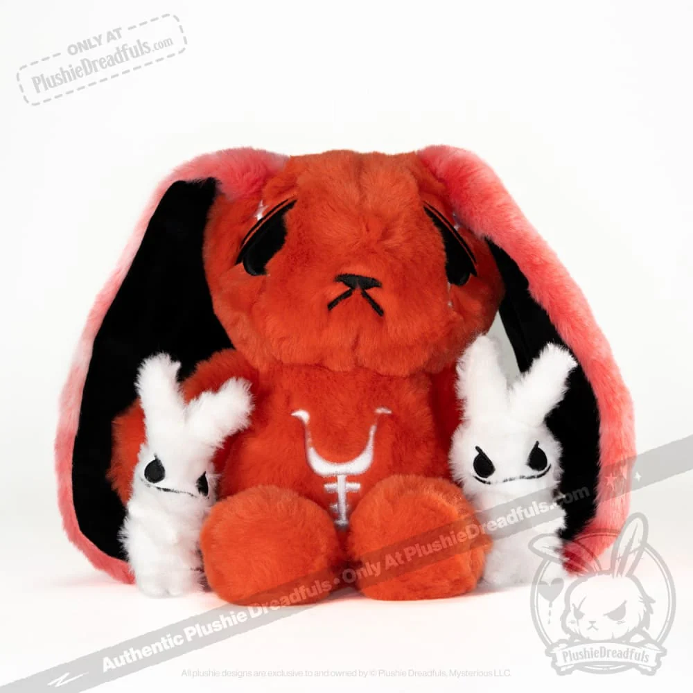 Plushie Dreadfuls - Anxiety Rabbit - Plush Stuffed Animal - Image 24