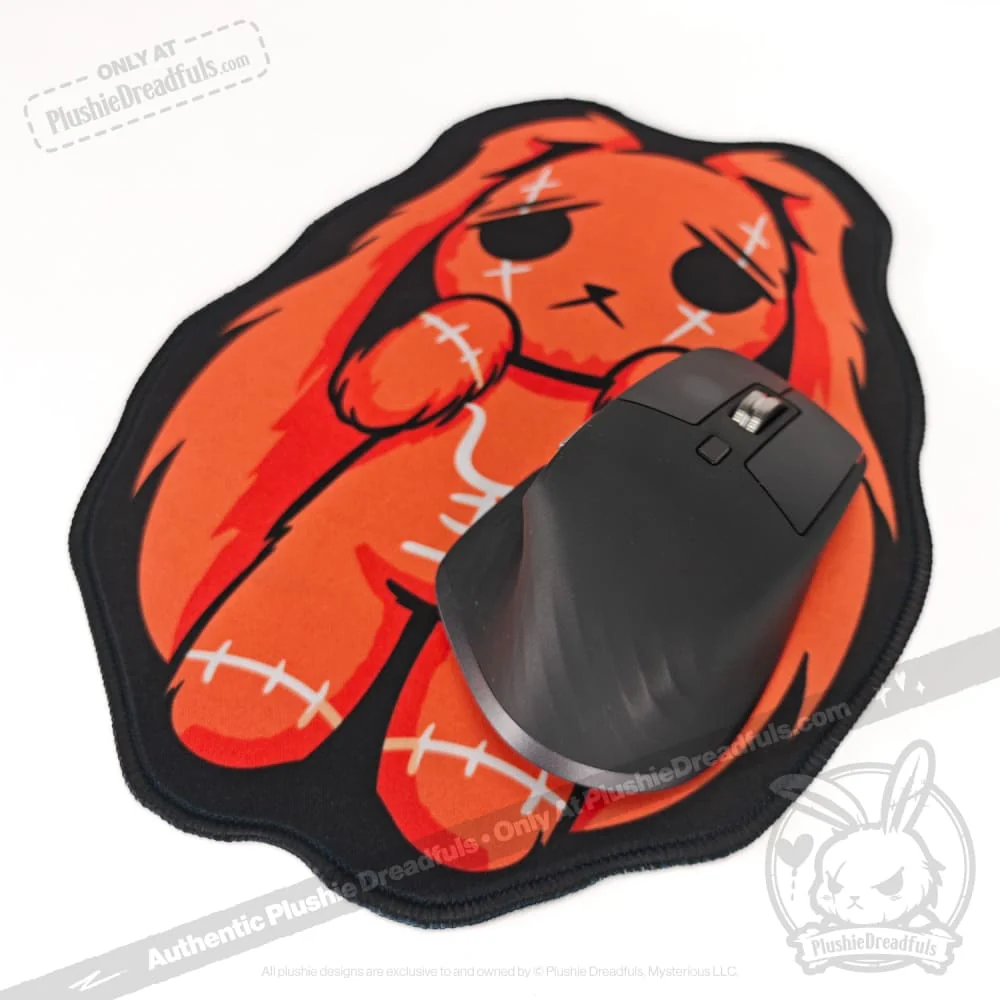 Plushie Dreadfuls - Anxiety Rabbit Mouse Pad - Image 4
