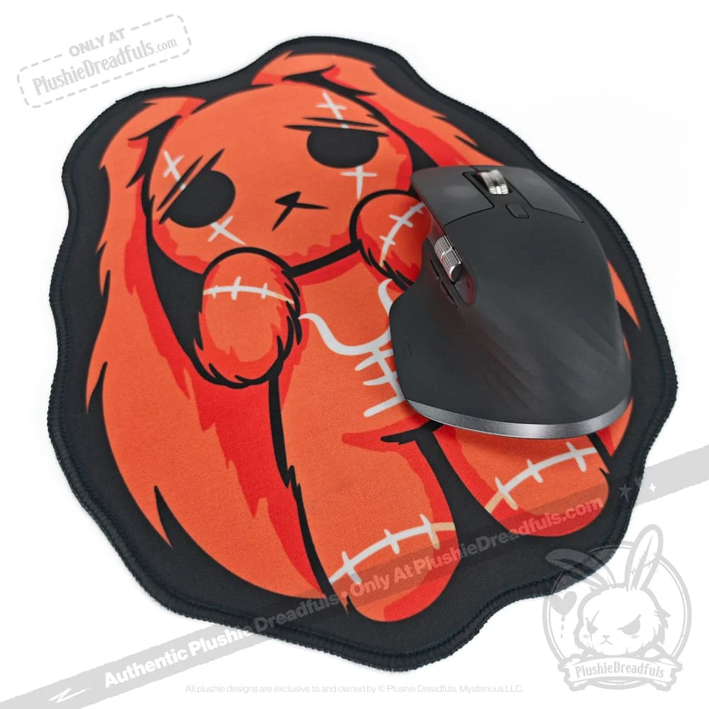 Plushie Dreadfuls - Anxiety Rabbit Mouse Pad - Image 5
