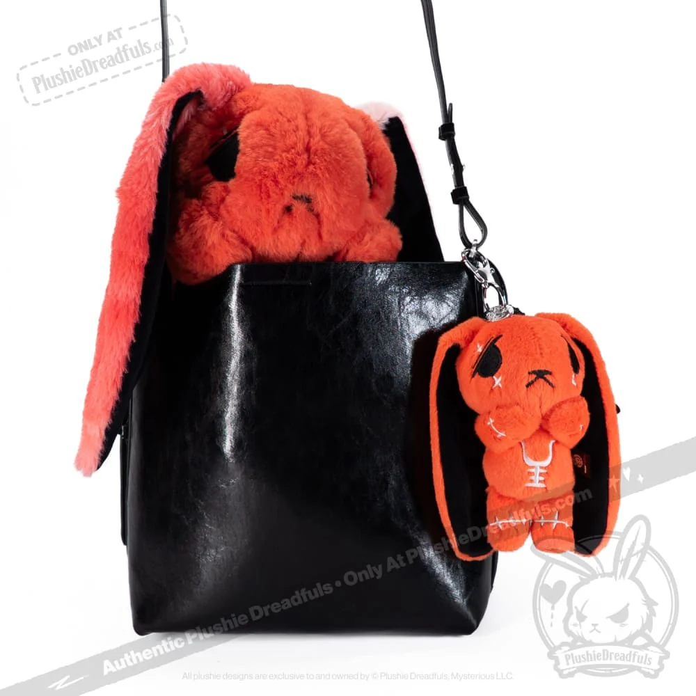 Plushie Dreadfuls - Anxiety Rabbit Plush Keychain Accessory - Image 19