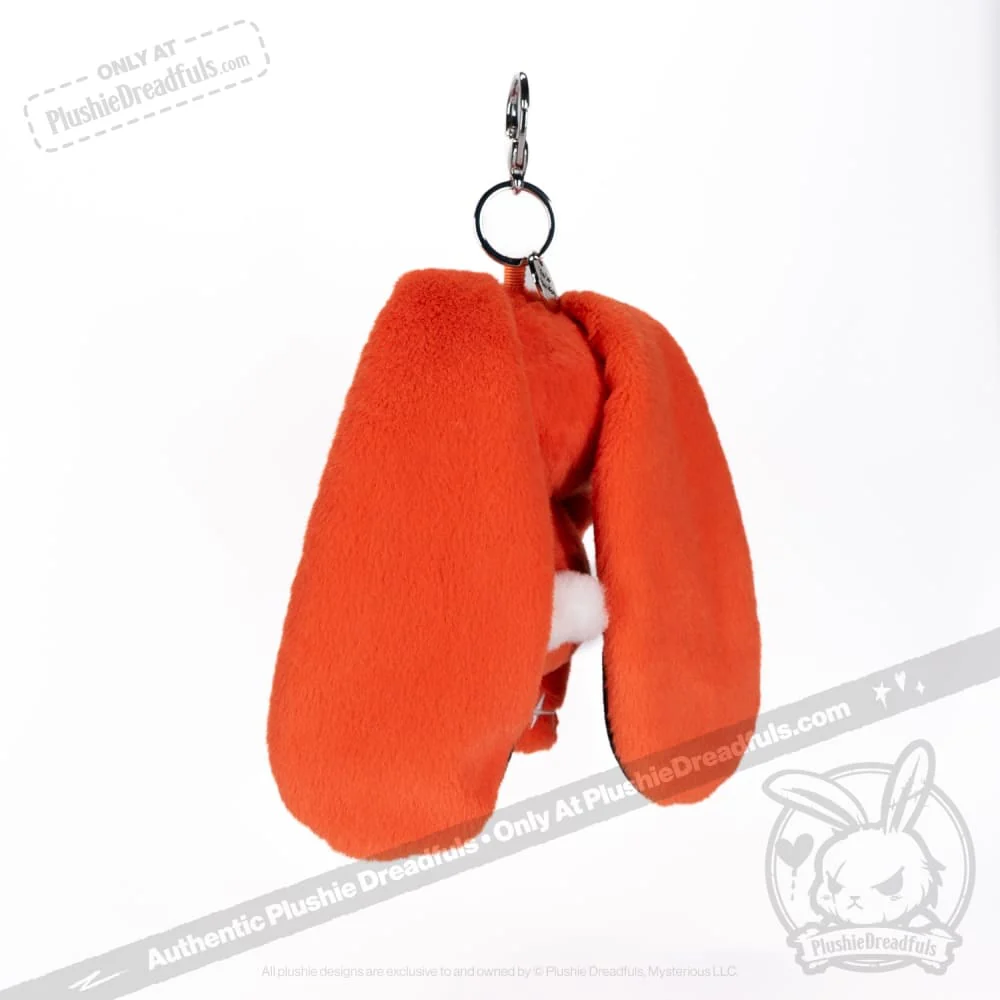 Plushie Dreadfuls - Anxiety Rabbit Plush Keychain Accessory - Image 3