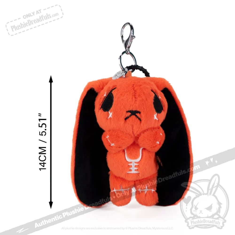 Plushie Dreadfuls - Anxiety Rabbit Plush Keychain Accessory - Image 6