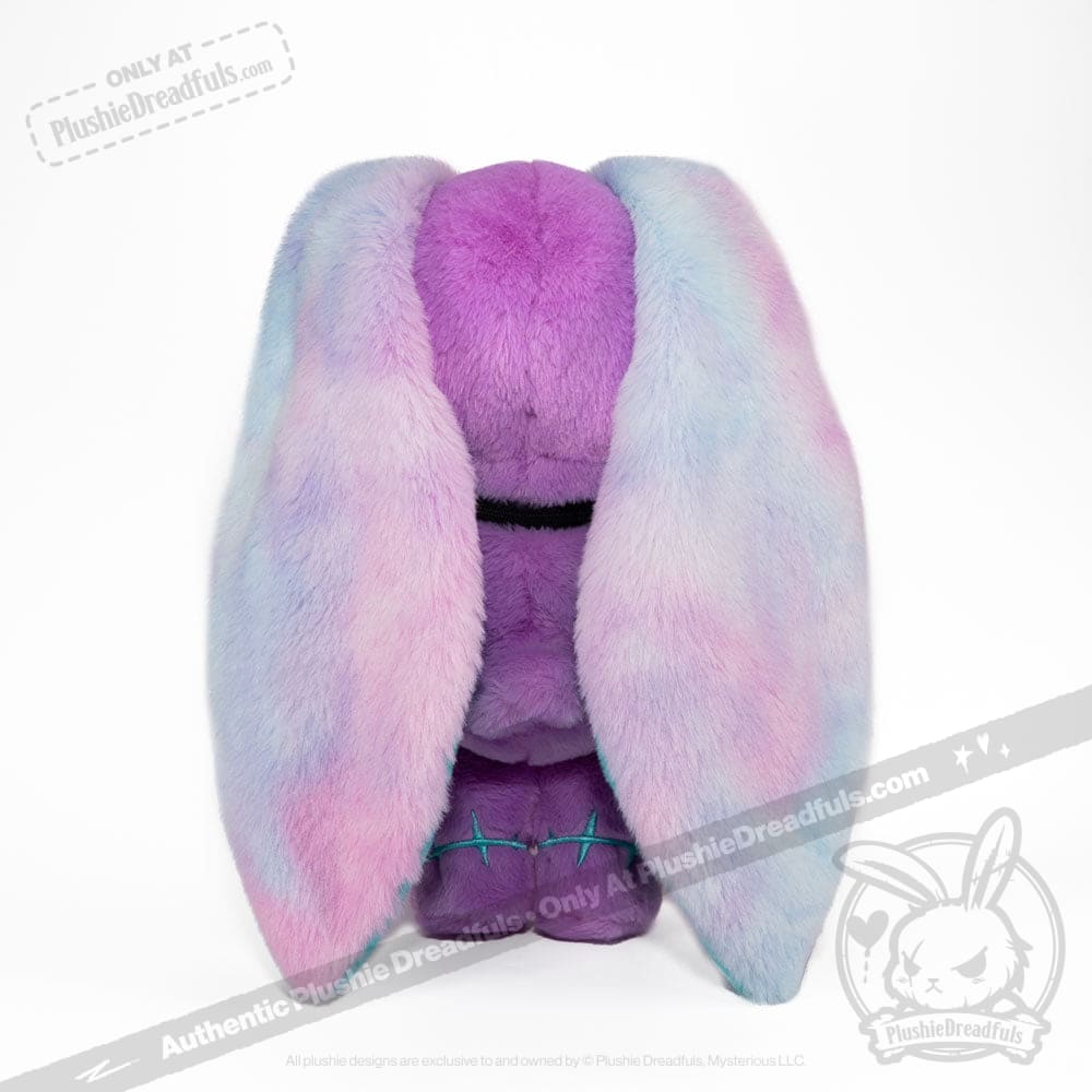 Plushie Dreadfuls - Anxiety Rabbit (PURPLE TEAL Limited Edition) - Plush Stuffed Animal - Image 12