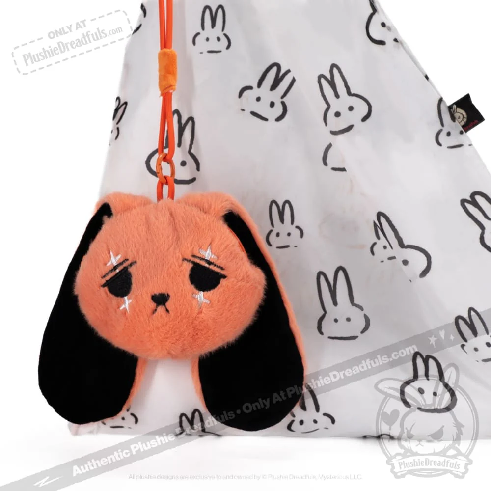 Plushie Dreadfuls - Anxiety Rabbit Reusable Shopping Bag Accessory - Image 11